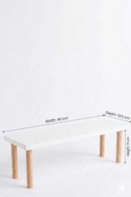 Ράφι Κουζίνας Λευκό CORA 40x13.5x11