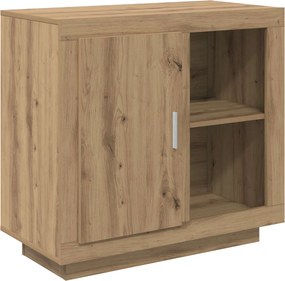 vidaXL Πλαϊνό γραφείο Artisan Oak 80 x 40 x 75 εκ. Επεξεργασμένο ξύλο