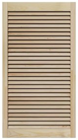 vidaXL Πόρτα Ντουλάπας με πόρτα 2 pcs Φυσικό 140.5 x 2.1 x 49.5 cm