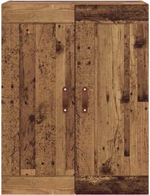vidaXL Επιτοίχιο ντουλάπι Παλιό Ξύλο 69,5 x 34 x 90 εκ.