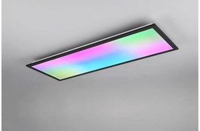 Πλαφονιέρα Φωτιστικό Οροφής LED RGBW 31W Μαύρο Dimmer 3CCT Εφέ Beta R67668032 Trio Lighting-R67668032-Μαύρο R67668032