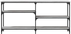 vidaXL Τραπέζι Κονσόλα Γκρι Sonoma 160x29x75 εκ. Επεξεργασμένο Ξύλο