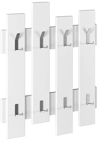 Κρεμάστρα τοίχου Wave Megapap χρώμα λευκό 64x4x81εκ.