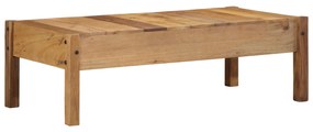 vidaXL Τραπέζι Καφέ 110x55x35 cm Μασίφ Ανακυκλωμένο