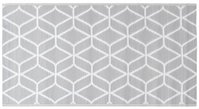 vidaXL Χαλί εξωτερικού χώρου ARAKIL γκρι 120x180 cm PP