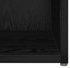 vidaXL ΣΕΤ ΒΑΘΜΟΛΟΓΗΣΗΣ ΤΗΛΕΟΡΑΣΗΣ 6 pcs Μαύρη Οξυά 37 x 35 x 72 εκ.