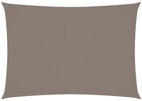 vidaXL Πανί Σκίασης Ορθογώνιο Taupe 3 x 5 μ. από Ύφασμα Oxford