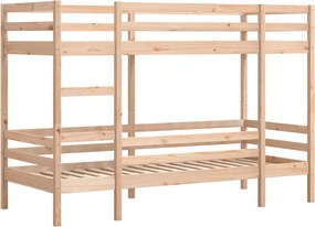 vidaXL Κουκέτα 80x200 εκ. από Μασίφ Ξύλο Πεύκου