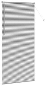 vidaXL Ρολό Παραθύρου με κουρτίνες Ασημί Αλουμίνιο