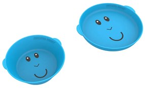 Παιδικό Σετ Φαγητού 2τμχ Matchstick Monkey Plate &amp; Bowl Blue
