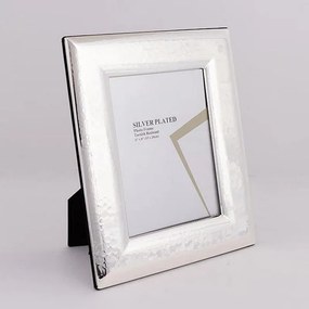 Κορνίζα Μεταλλική Επάργυρη 756-10040 15x20cm Silver Estheti Home Metal