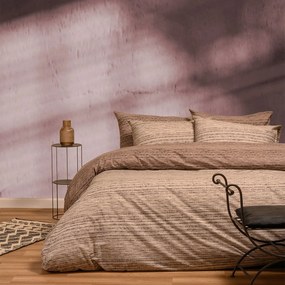 Σεντόνια Μονά (Σετ) Melinen Cassio Beige Μπεζ Με Λάστιχο 100x200+32