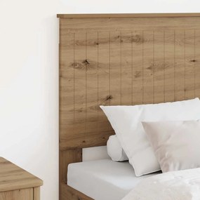 vidaXL Κεφαλάρι με κεφαλάρι Artisan Oak 80 cm Επεξεργασμένο ξύλο