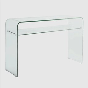 Κονσόλα Glasser Clear EM734 110X35X75 cm Γυαλί