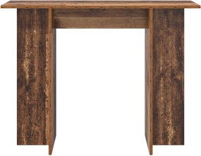 vidaXL Τραπέζι κονσόλας Παλαιωμένο ξύλο 100 x 30 x 75 εκ