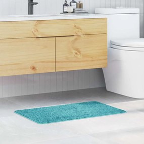 vidaXL Πατάκι μπάνιου Τιρκουάζ 50 x 80 cm Πολυπροπυλένιο