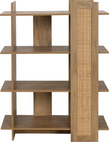 Βιβλιοθήκη Oslo pakoworld sonoma 75x32x95εκ