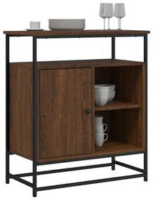 vidaXL Μπουφές Καφέ Δρυς 69x35x80 εκ. από Επεξεργασμένο Ξύλο