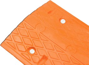 vidaXL Σαμαράκι Δρόμου Κίτρινο &amp; Μαύρο 97x32,5x4 εκ. από Καουτσούκ