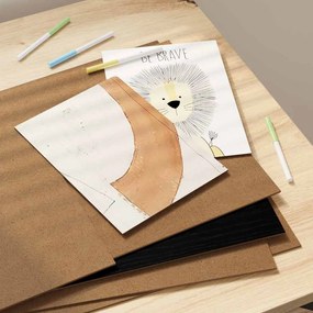 vidaXL Διακοσμητικά Πάνελ 50 pcs Μαύρη δρυς 30 x 42 x 0.3 εκ