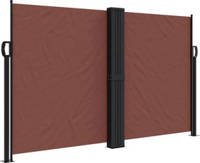 vidaXL Σκίαστρο Πλαϊνό Συρόμενο Καφέ 140 x 1000 εκ.