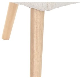 Πολυθρόνα DKD Home Decor Κρεμ Φυσικό 65 x 75 x 96 cm