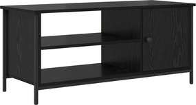 vidaXL Ντουλάπι TV 100 x 40 x 45 cm Μαύρη Οξυά Επεξεργασμένο Ξύλο
