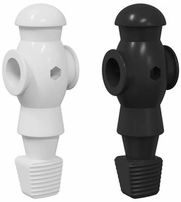 vidaXL Παιχνίδια Πολλών για Τραπέζι Ποδόσφαιρου 3.6 x 3.1 x 10.8 εκ. 24 pcs