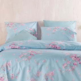 Ζεύγος Μαξιλαροθήκες (50x70) Rythmos Nova Springtime Blue