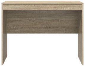 vidaXL Γραφείο Γραφής Βελανιδιά Σονομά MDF με φιλμ βελανιδιάς Σονομά