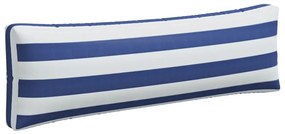 Μαξιλάρια Παλέτας 3 τεμ. Μπλε &amp; Λευκά Ριγέ από Ύφασμα Oxford - Μπλε