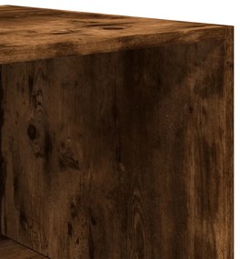 vidaXL Ντουλάπα Καπνιστή Δρυς 100x50x200 εκ. από Επεξεργασμένο Ξύλο