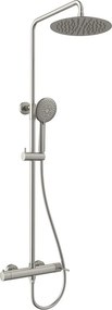 Orabella Preciosa 10392 Brushed Nickel - Στήλη ντους με μπαταρια 2 εξοδων
