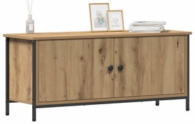 vidaXL Ντουλάπι Τηλεόρασης artisan δρυς 100 x 35 x 45 εκ.