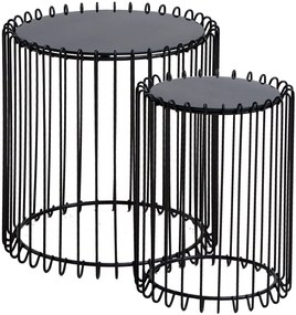 Τραπεζάκια σαλονιού Temporal Lite-Mauro