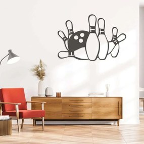 Διακοσμητικό τοίχου Λαμαρίνα Kp44 Art - 1,20mx0,80m, Ανθρακί
