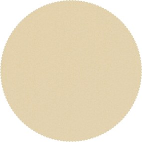 vidaXL Ύφασμα Τραπέζης 5 τμχ. Λευκό κρεμ Διάμ. 140 cm Γύρος