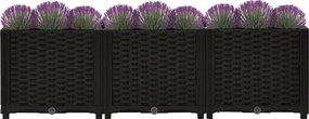 vidaXL Ζαρντινιέρα 120 x 40 x 38 εκ. από Πολυπροπυλένιο