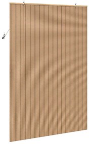 vidaXL Ρόλερ και Σκιάδια Ανοιχτό καφέ 140 x 220 εκ. Μπαμπού