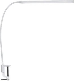Πορτατίφ Αφής Με Σφιγκτήρα & Dimmer LED Aca Delgado 16055LEDWHC White