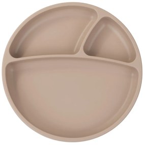 Πιάτο με διαχωριστικά MinikOiOi Portions Beige