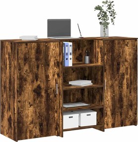 vidaXL Γραφείο υποδοχής 155x50x103,5 εκ. Επεξεργασμένο Ξύλο