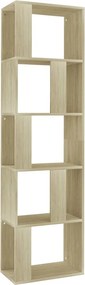 vidaXL Βιβλιοθήκη/Διαχωριστικό Sonoma Δρυς 45x24x159 εκ. Επεξ. Ξύλο
