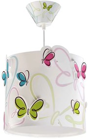 Butterfly κρεμαστό παιδικό φωτιστικό οροφής - Πλαστικό - 62142