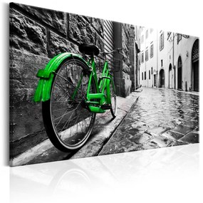 Πίνακας - Vintage Green Bike 90x60