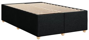 ΚΡΕΒΑΤΙ BOXSPRING ΜΕ ΣΤΡΩΜΑ ΜΑΥΡΟ 120X190 ΕΚ. ΥΦΑΣΜΑΤΙΝΟ 3291214