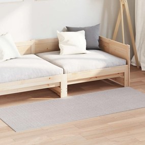 vidaXL Χαλιά χώρου Ορθογώνιος LUGO Κρεμ 150 x 80 cm Πολυεστέρας