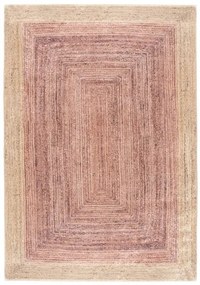 Beauty Home Χαλί Tropic Art 9139 160x230 Μπεζ,Ροζ