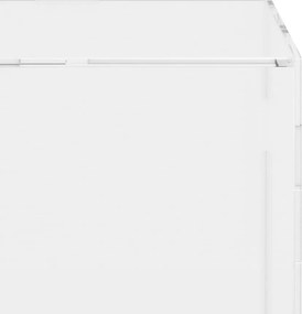 vidaXL Κουτί Βιτρίνας Διαφανές Ακρυλικό 24x12x11 εκ.