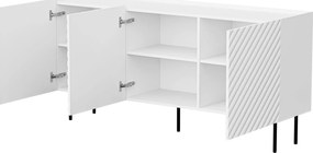 Μπουφές Lucca-Leuko - 166.00Χ80.00Χ40.00cm